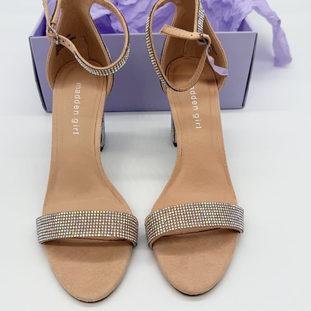 Madden Girl Beella - R Blush Milticolored Shoes - Size 8.5